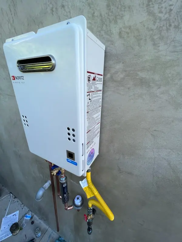 Tankless water heater installation for Tarboro homes