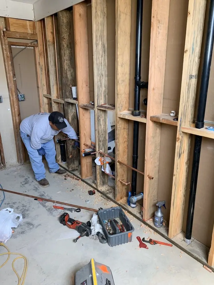 Commercial rough-in plumbing for Commercial Plumbing in Tarboro